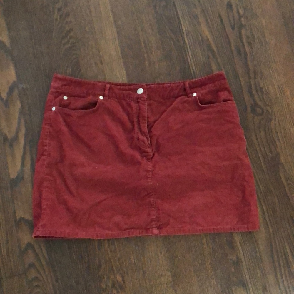 JCrew corduroy mini